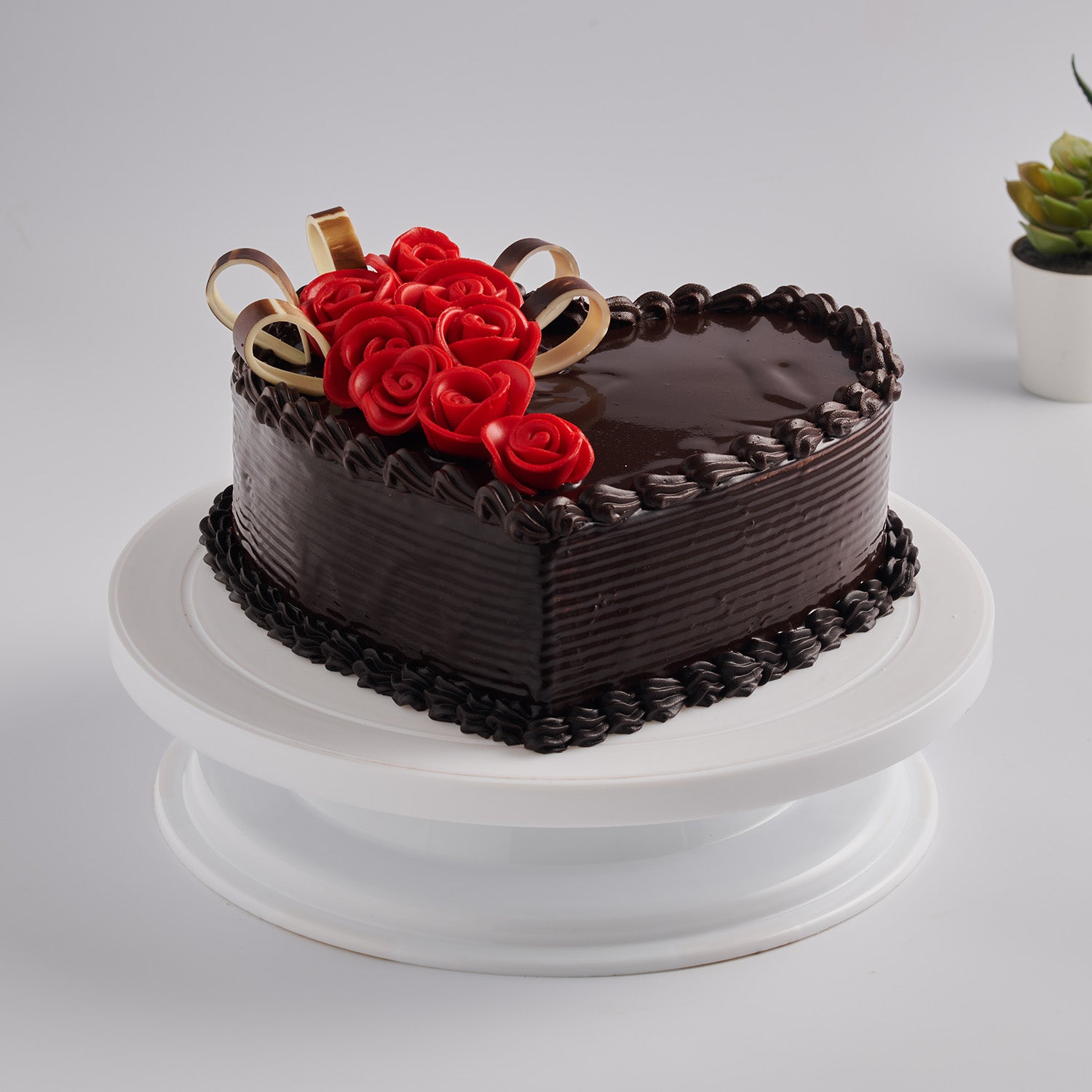 Send Double heart shape anniversary cake Online | Free Delivery | Gift  Jaipur